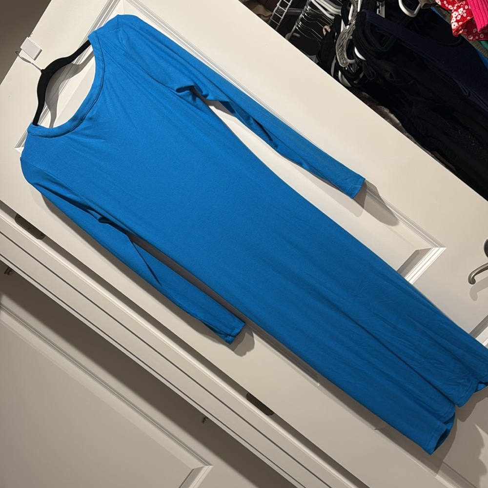 Superdown Blue Button Down Dress - image 2